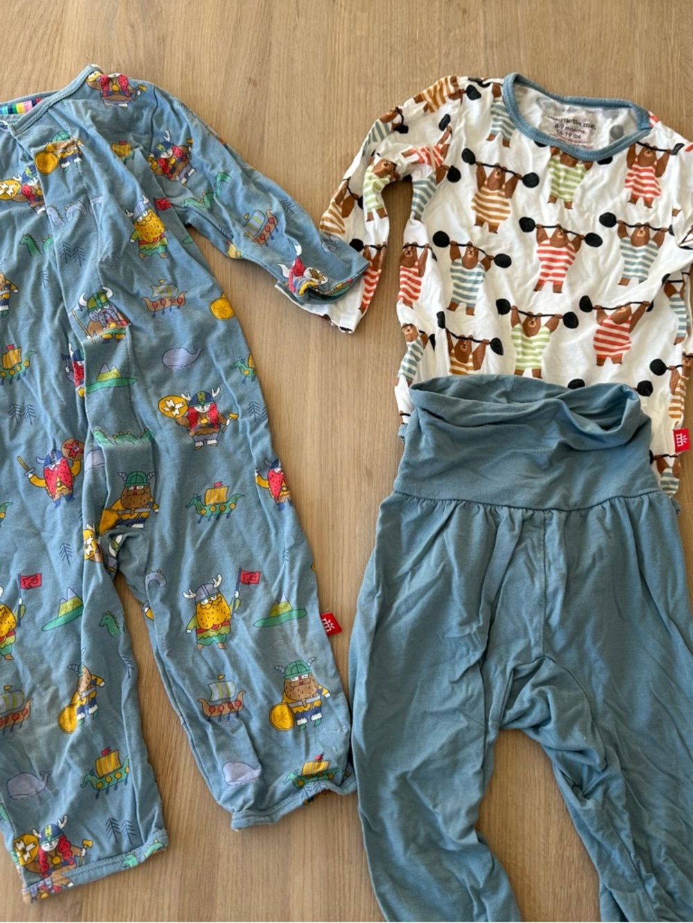 Magnetic Me Kids Matching Sets in Blue, White, Brown